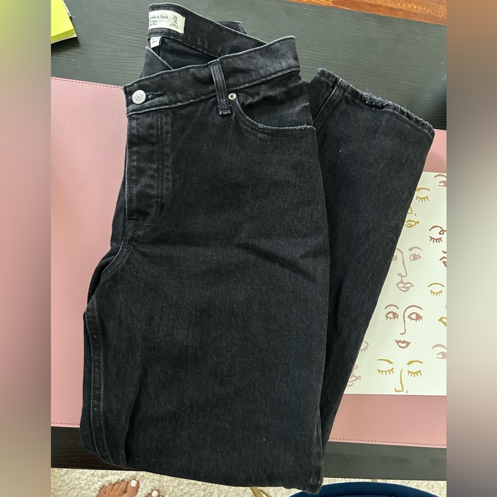 Abercrombie & Fitch | The Dad High Rise Curve Love Jean